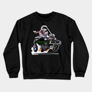 FISHTAILIN 1970 HEMI 'cuda green AAR Crewneck Sweatshirt